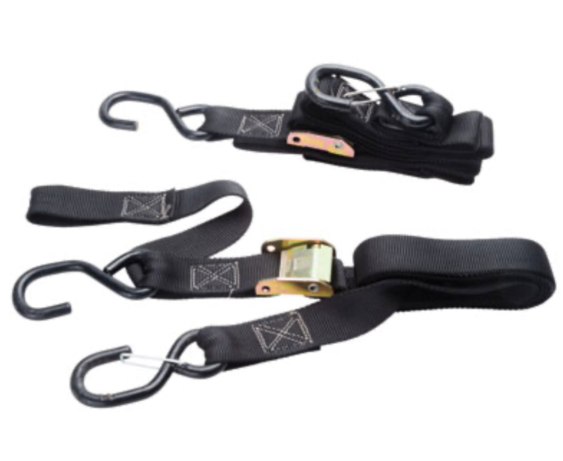 SOFT LOOP/BUCKLE/CARABINER WIDE TIE DOWNS
