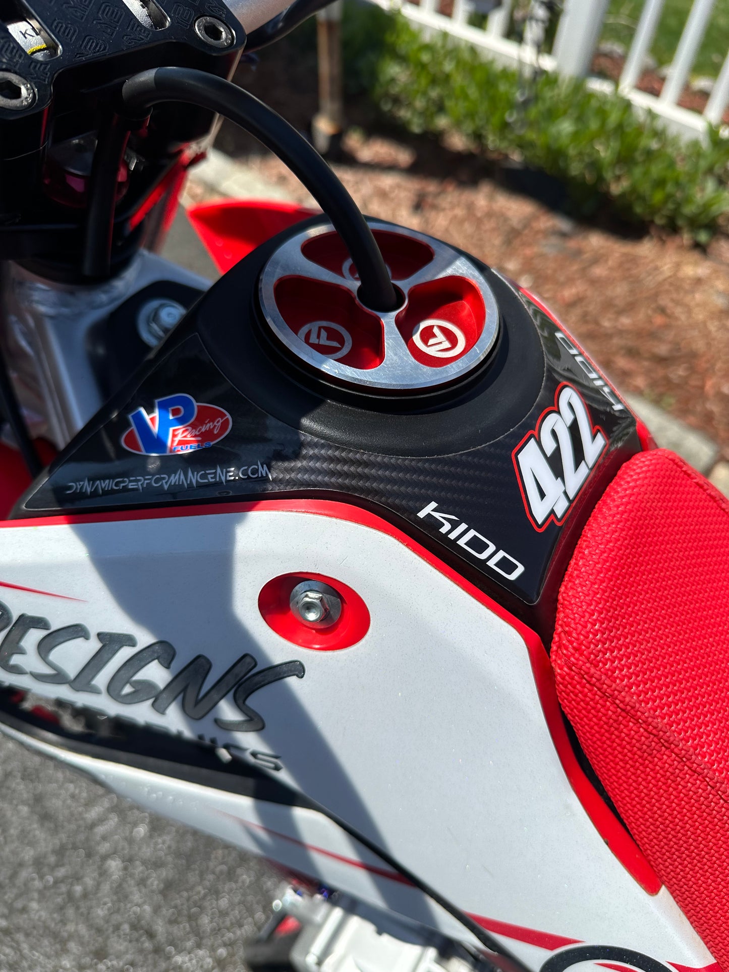 MOTIX MX CRF110/125 BILLET GAS CAPS