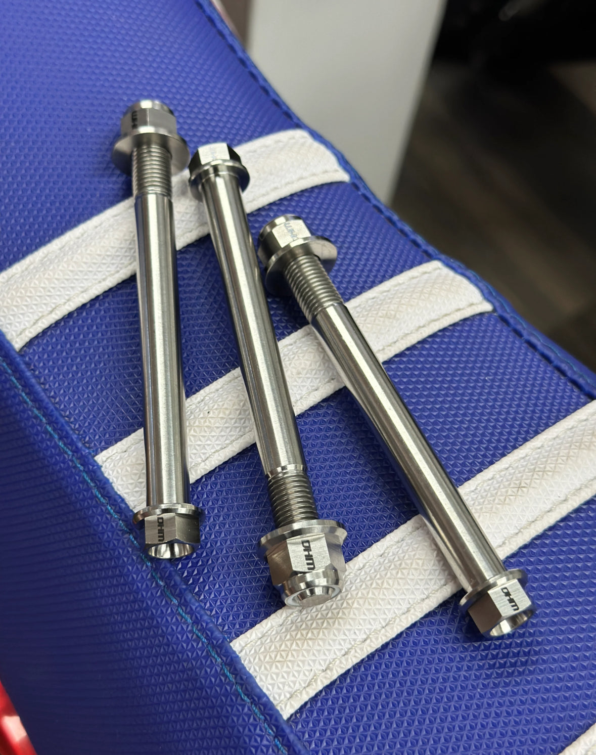 DHM CRF110 Titanium Engine Mount Hardware