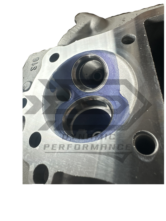 Cylinder head valve installation