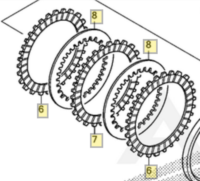 OEM REPLACEMENT CLUTCH KIT