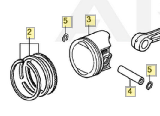 OEM Piston & ring kit